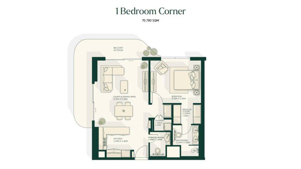 Gardenia Bay, apartments yas island, gardenia bay area, gardenia bay 1 bed room, yas island, aldar Gardenia Bay