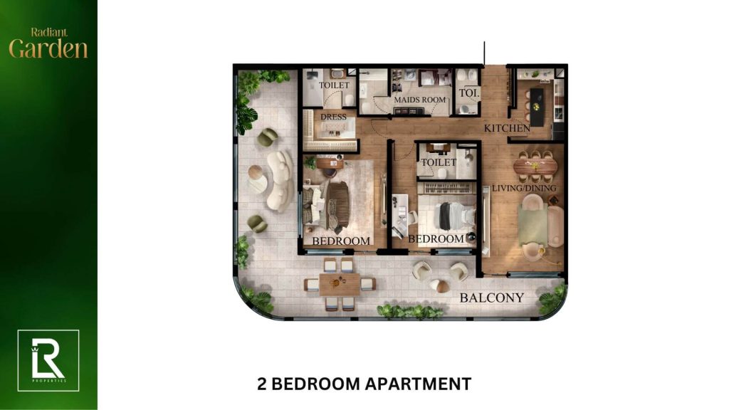Radiant Garden, Radiant Garden on Reem Island, Radiant Real Estate, Reem Island Radiant, Radiant New Project, Radiant Garden by Radiant Real Estate Radiant Garden