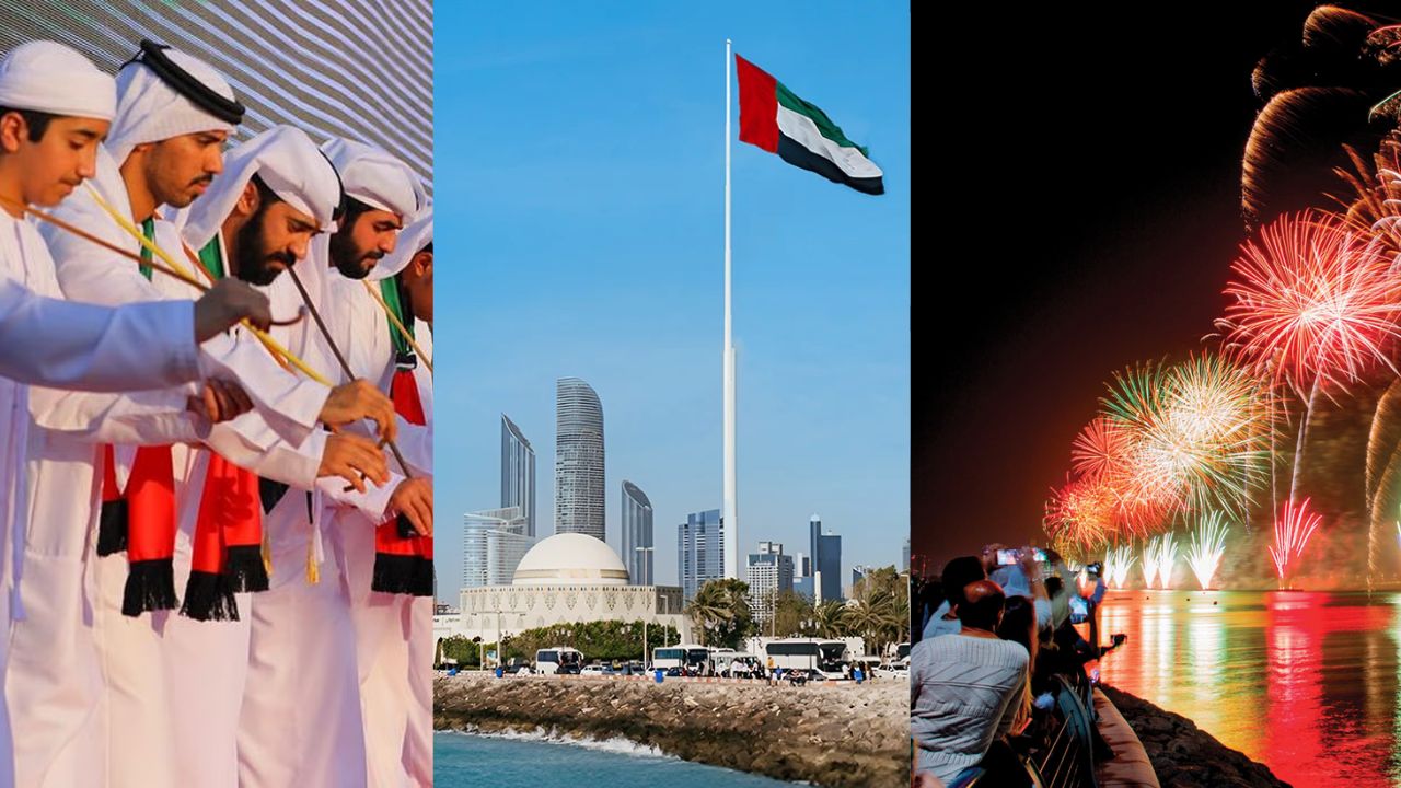 UAE National Day,Things to Do in Abu Dhabi on national day,fireworks in Abu Dhabi,Major National Day Events in Abu Dhabi,Best Places to Celebrate National Day in Abu Dhabi Flow 25 Al Reem Island