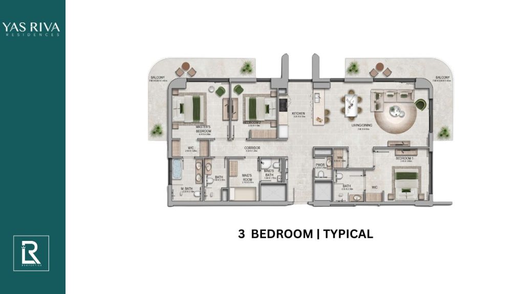 Yas Riva Residences,Yas Riva Residences by Aldar,Canal- View Apartments on Yas,canal view apartments in Yas Island,Yas Island properties,waterfront apartments Yas Island,luxury apartments in Yas Island Yas Riva Residences