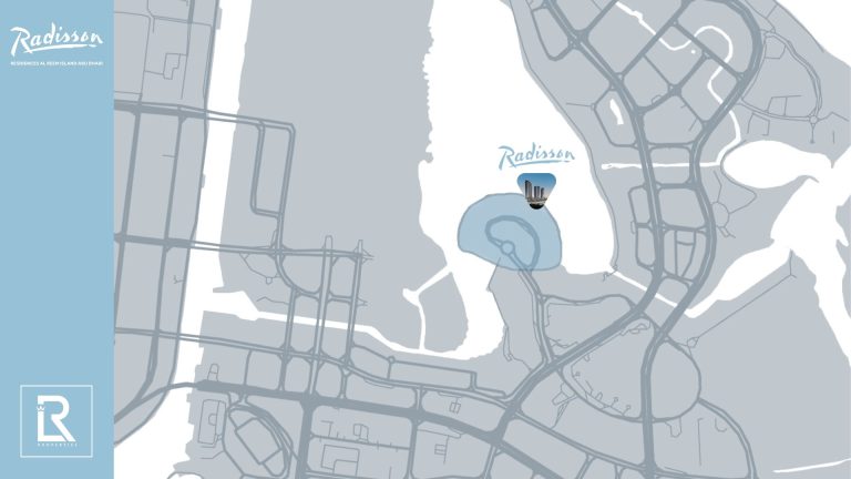 Radisson Map Radisson Residences Reem Island by Royal Development Holding