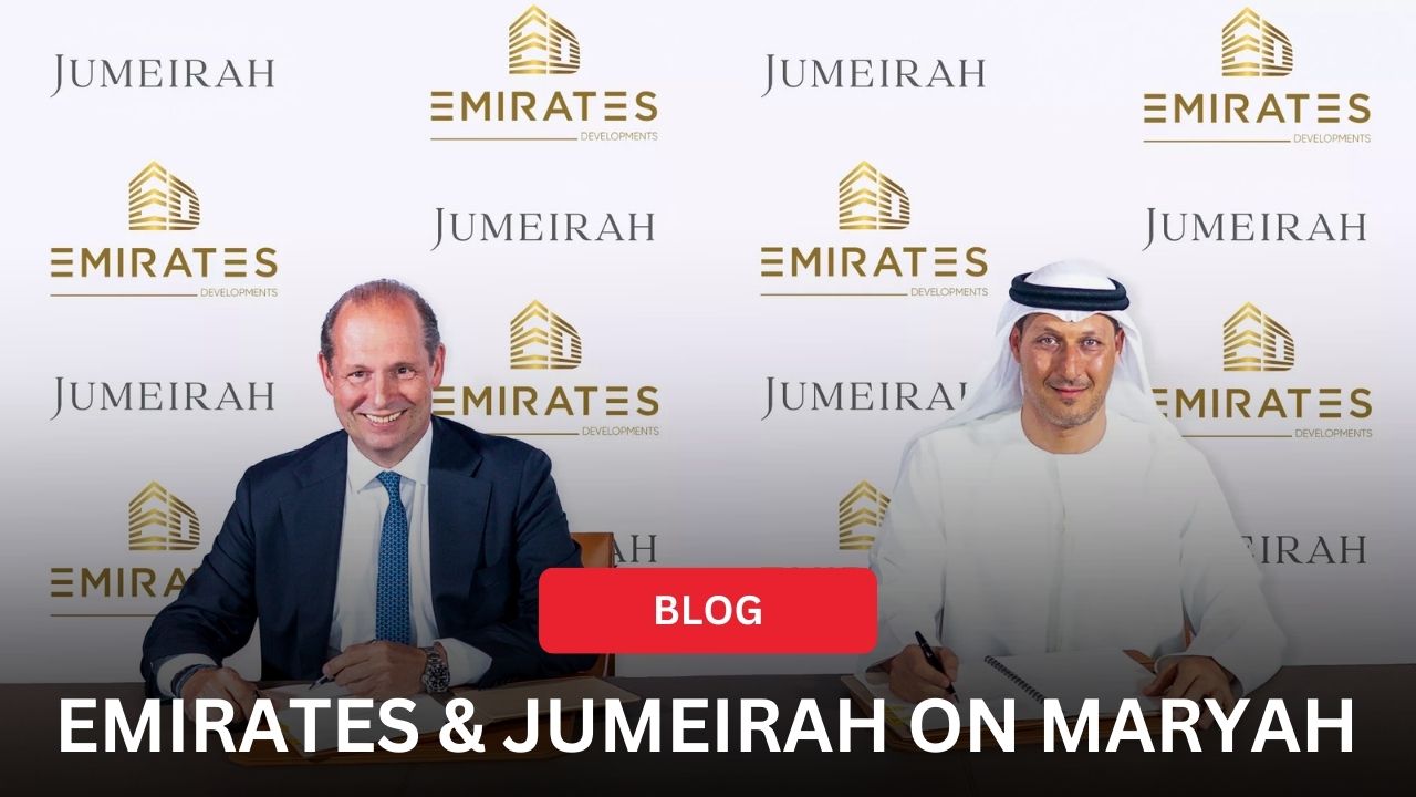 Emirates Developments and Jumeirah Launch Branded Residences on Al Maryah Island