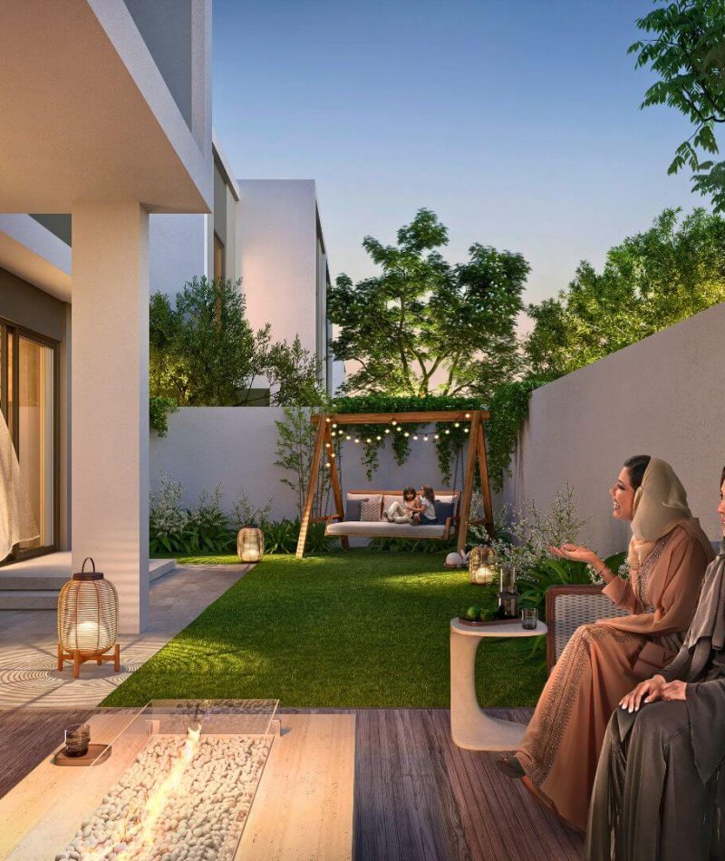 Exterior Al Deem Townhomes by Aldar on Northeast of Yas Island (4)