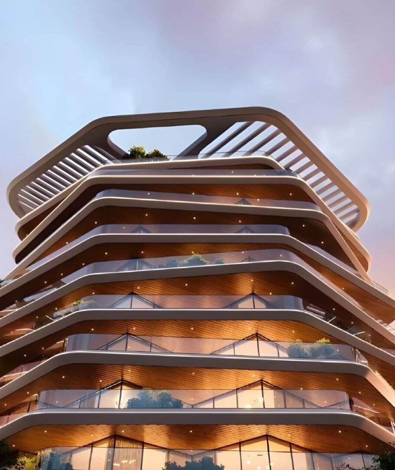 Exterior Bab Al Qasr Seaview Residence 51 at Al Raha Beach - Royal Lounge Properties