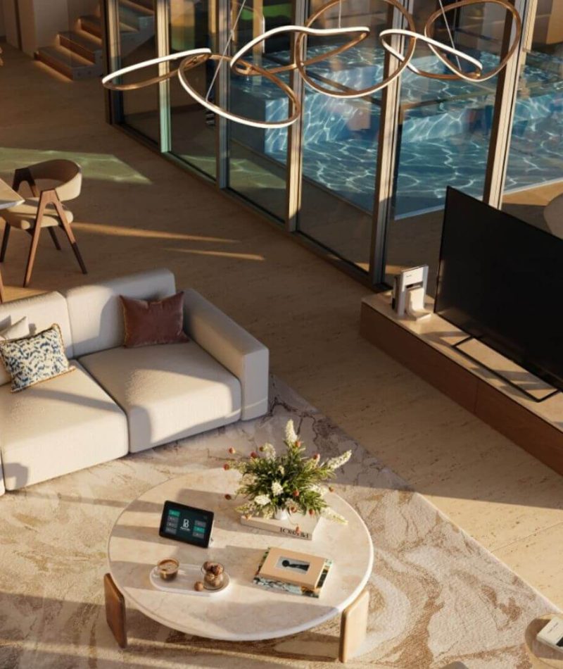 Interior Bab Al Qasr Seaview Residence 51 at Al Raha Beach - Royal Lounge Properties (4)